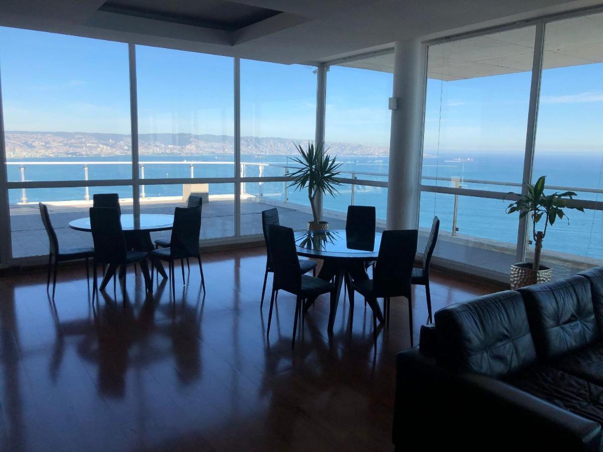 Hermoso Departamento Con Insuperable Vista Al Mar Apartment วิญาเดลมาร์ ภายนอก รูปภาพ