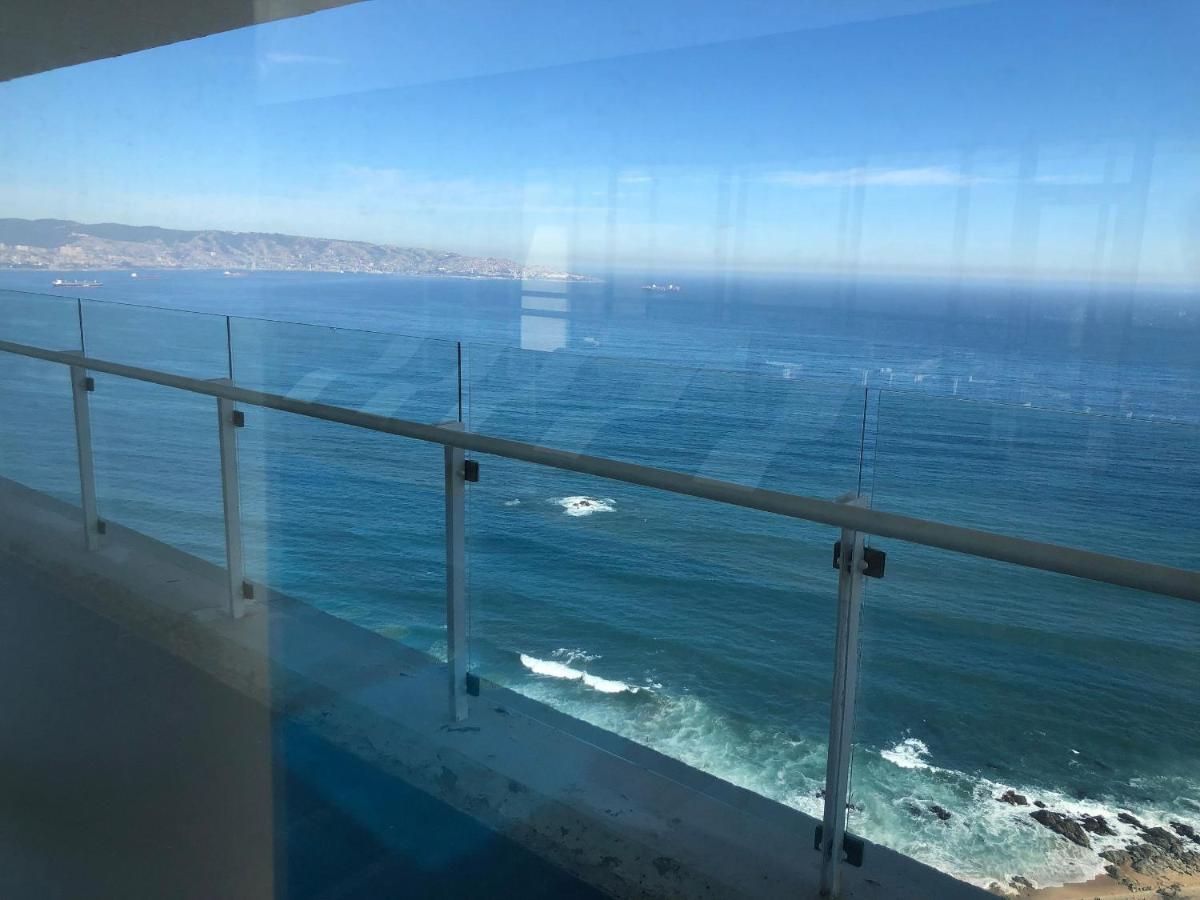 Hermoso Departamento Con Insuperable Vista Al Mar Apartment วิญาเดลมาร์ ภายนอก รูปภาพ